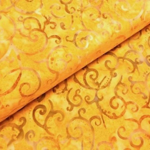 YELLOW - Saturday Market - Batikstoff aus Indonesien